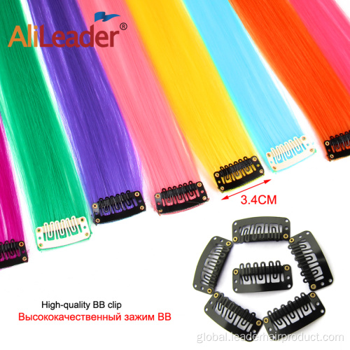 Clip In Hair Extension Ombre One Piece Clip In Synthetic Hair Extensions Supplier